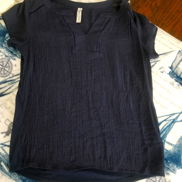 boutique Tops - Concept Travel Beach Airy Blouse Small